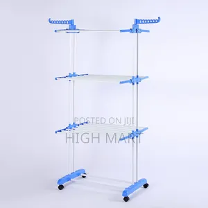 Photo - 4-Tier Clothes Drying Rack (Hanger)