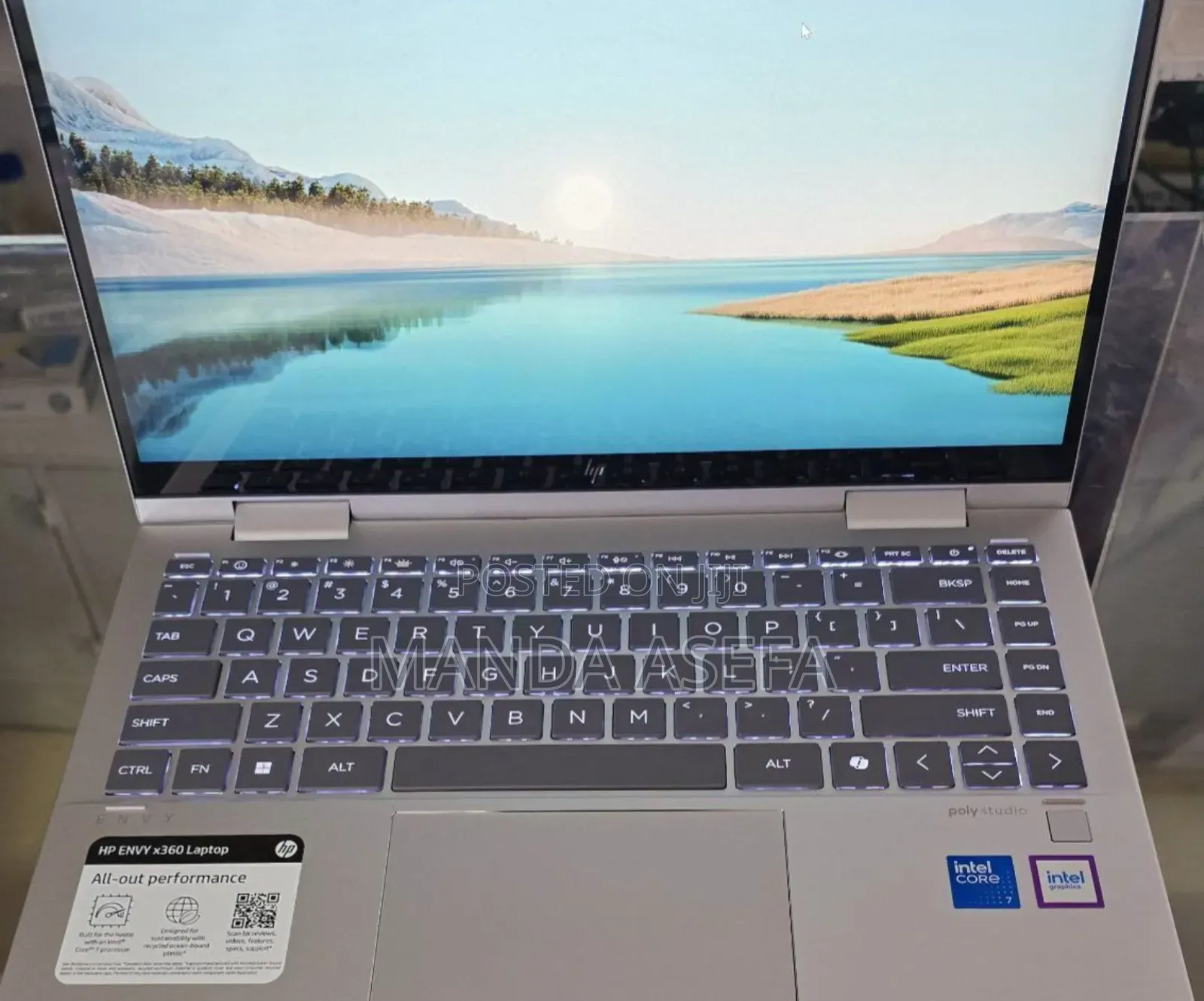 New Laptop HP Envy X360 8GB Intel Core Ultra 5 SSD 512GB