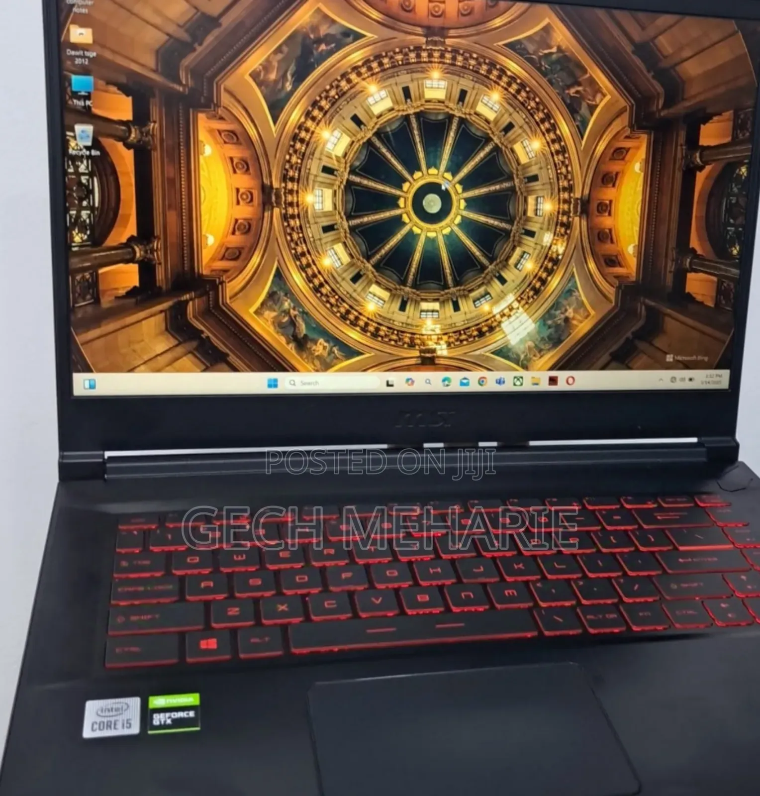 New Laptop MSI GF63 16GB Intel Core I5 HDD+SSD 256GB