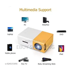 Photo - **Travel-friendly Led Projector – Borrego’S Hd Visuals**