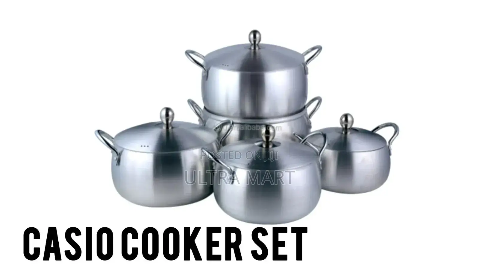 Casio 5 Set Cookware