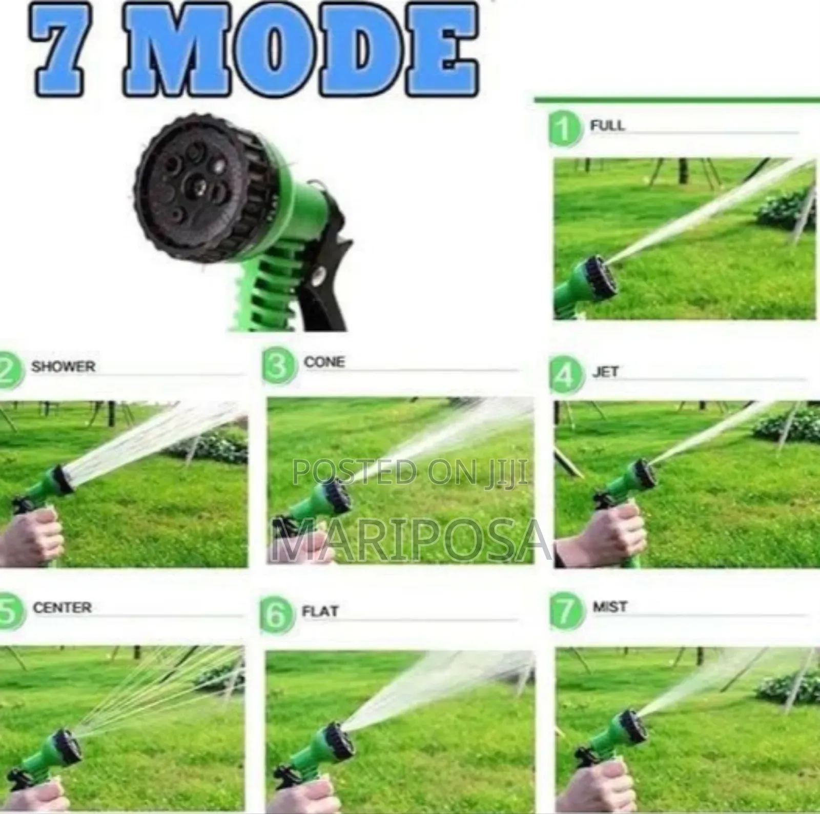 50ft Lay Flat Garden Hose