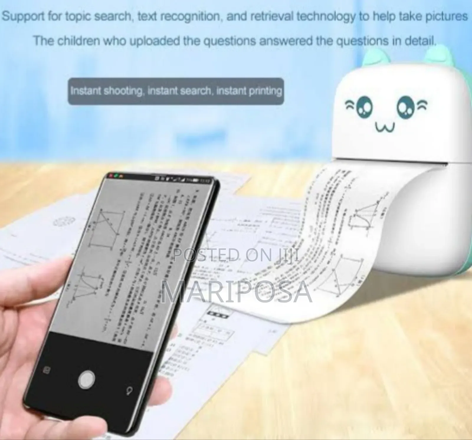 Portable Mini Bluetooth Printer