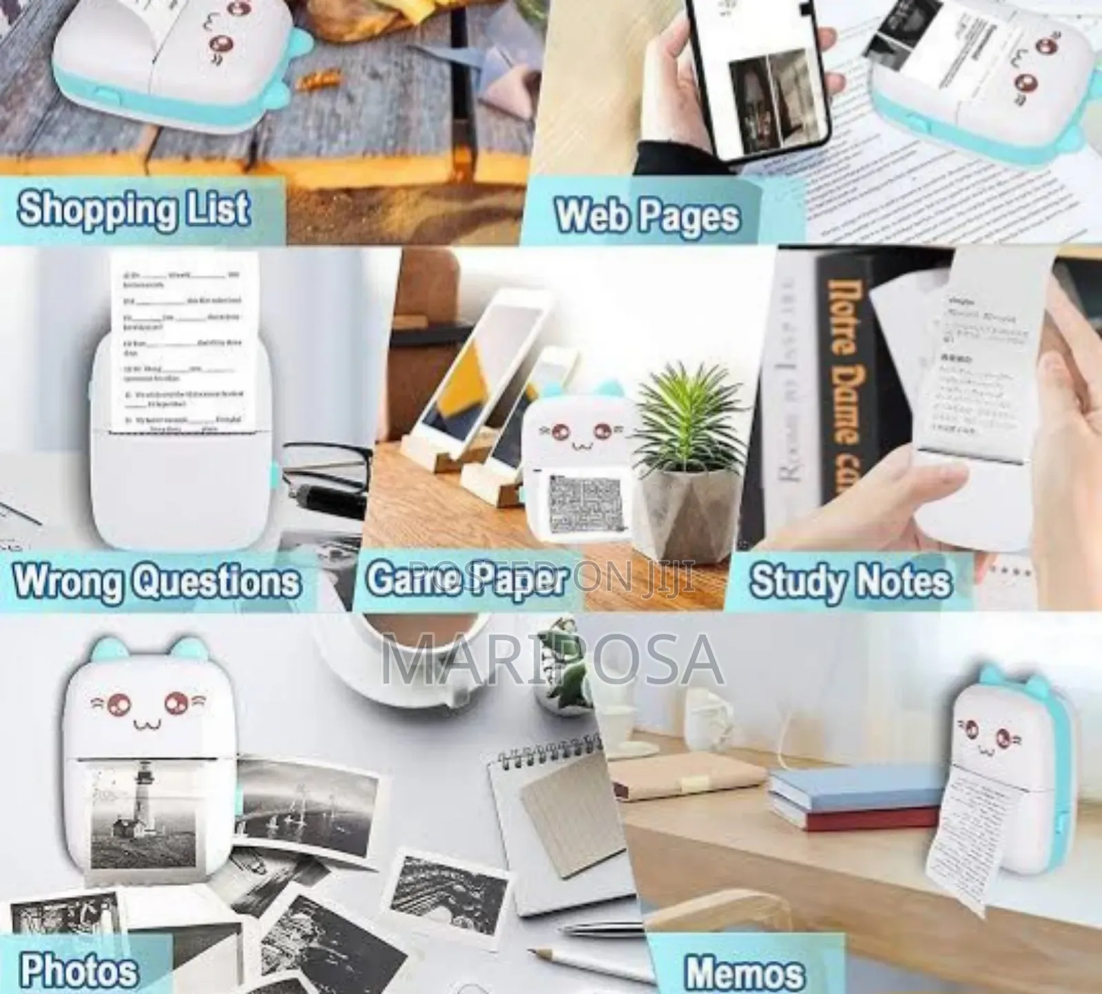 Portable Mini Bluetooth Printer