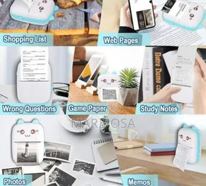 Portable Mini Bluetooth Printer