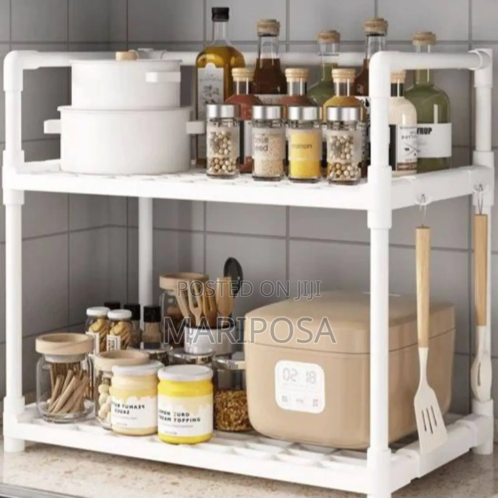 Kitchen and Bathroom Storage Rack