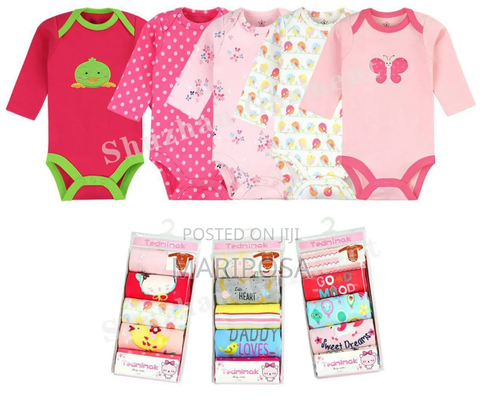 Tedmimak 5 in 1 የዳይፐር ቲሸርት