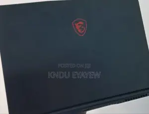 New Laptop MSI GF63 16GB Intel Core I5 SSD 256GB