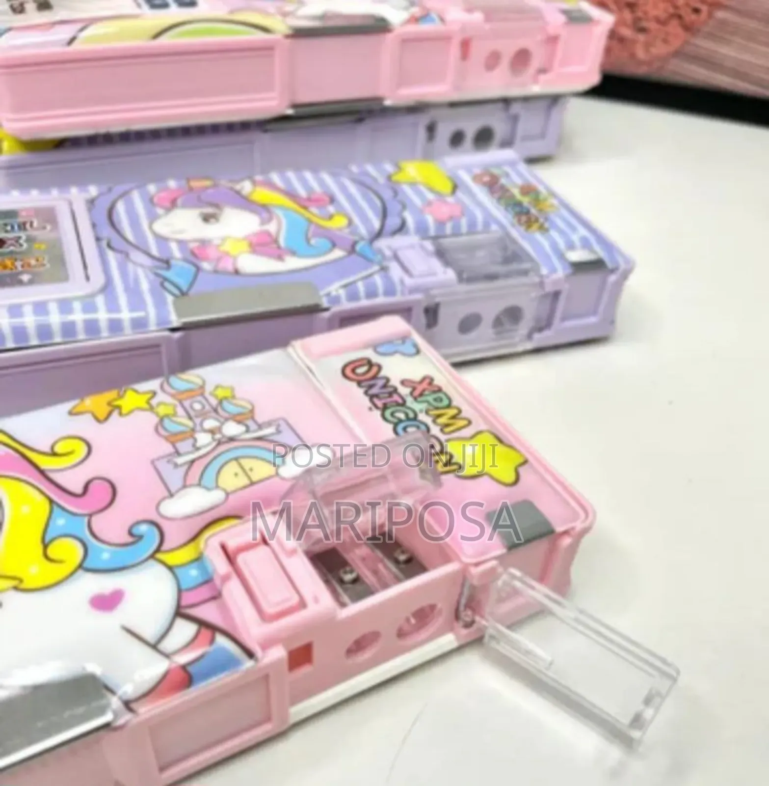 Fancy Pencil Box With Calculator for Kids School