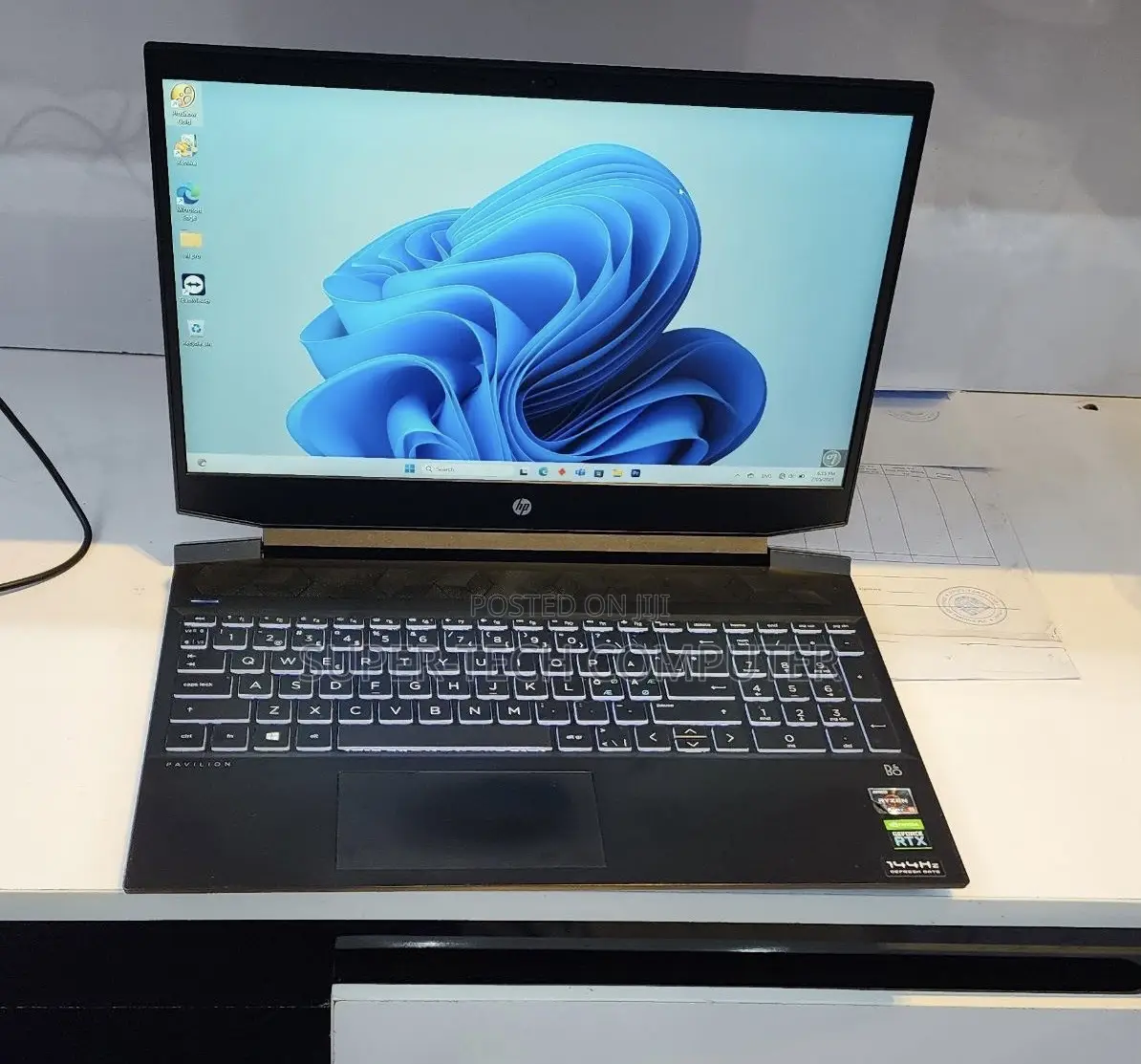 New Laptop HP Pavilion Power 15 16GB AMD Ryzen 5 SSD 512GB