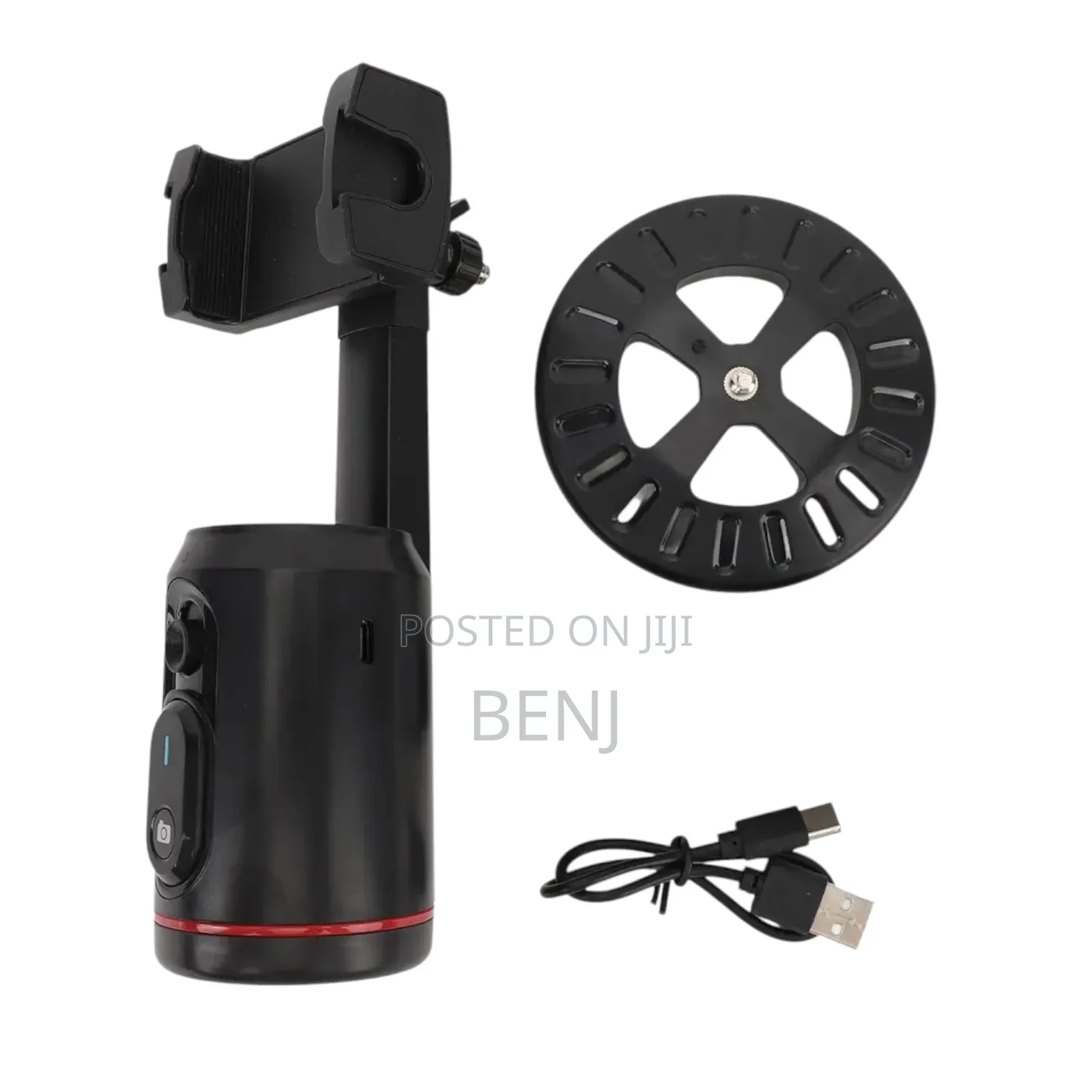 Q02 Auto 360 Smart Face Tracking Holder | Rc | Rechargable