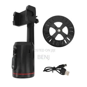 Q02 Auto 360 Smart Face Tracking Holder | Rc | Rechargable