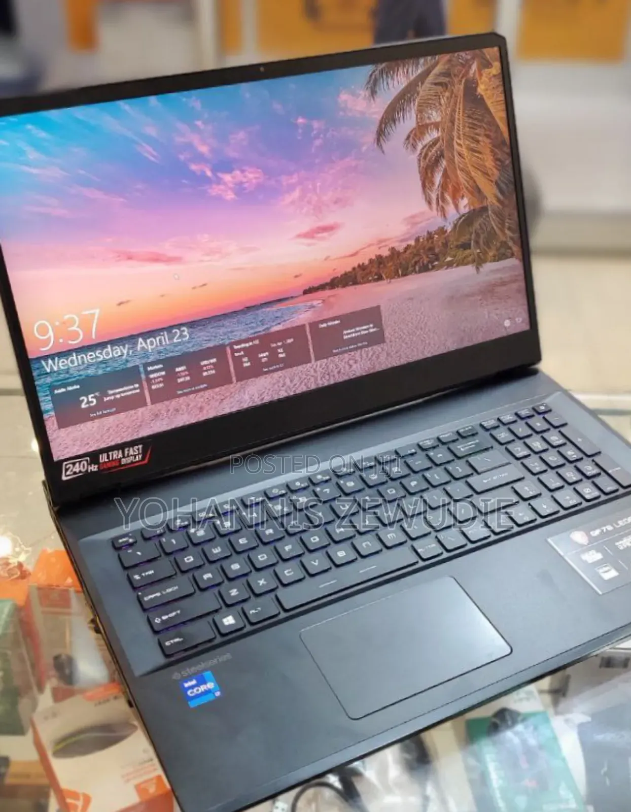 New Laptop MSI GP75 Leopard 16GB Intel Core I7 SSD 1T