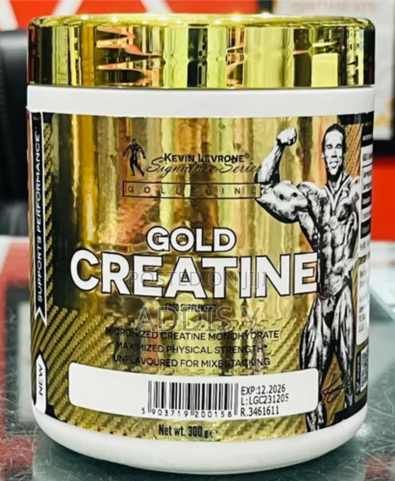 Train Harder, Recover Faster With Gold Creatine