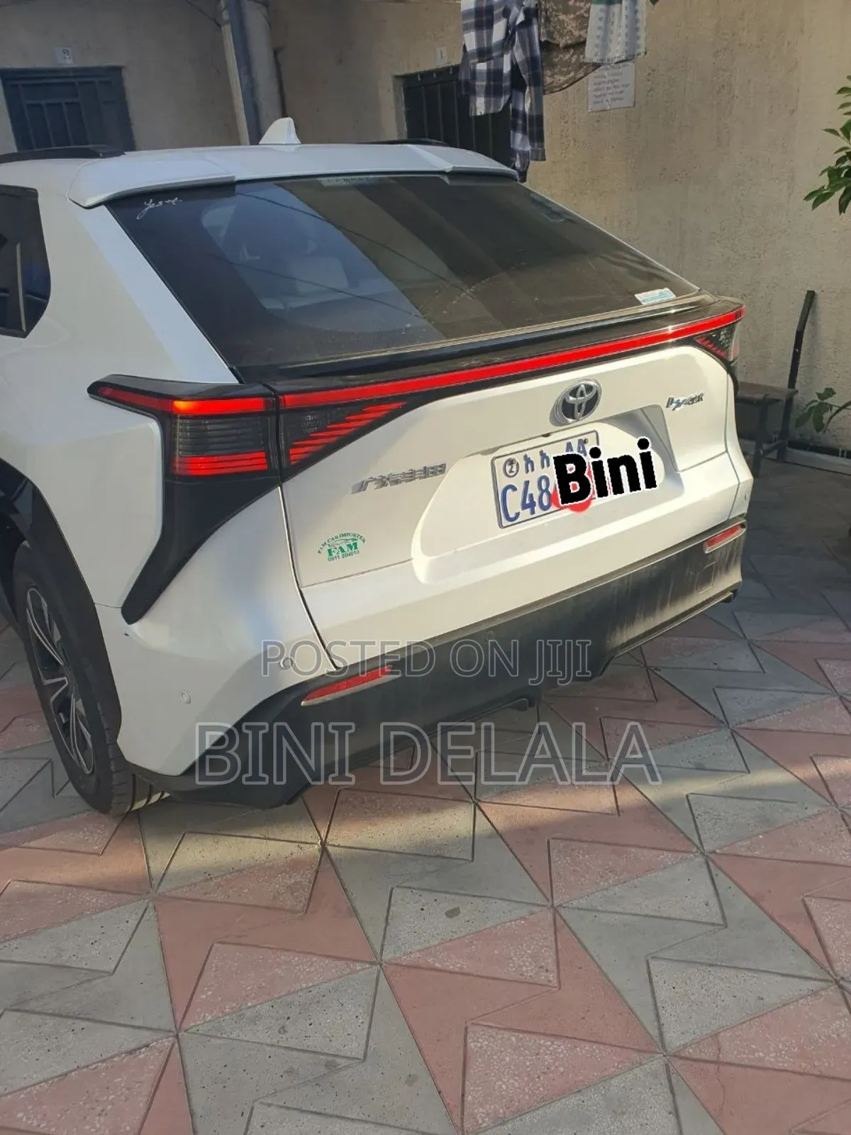 New Toyota bZ4X 2024 White