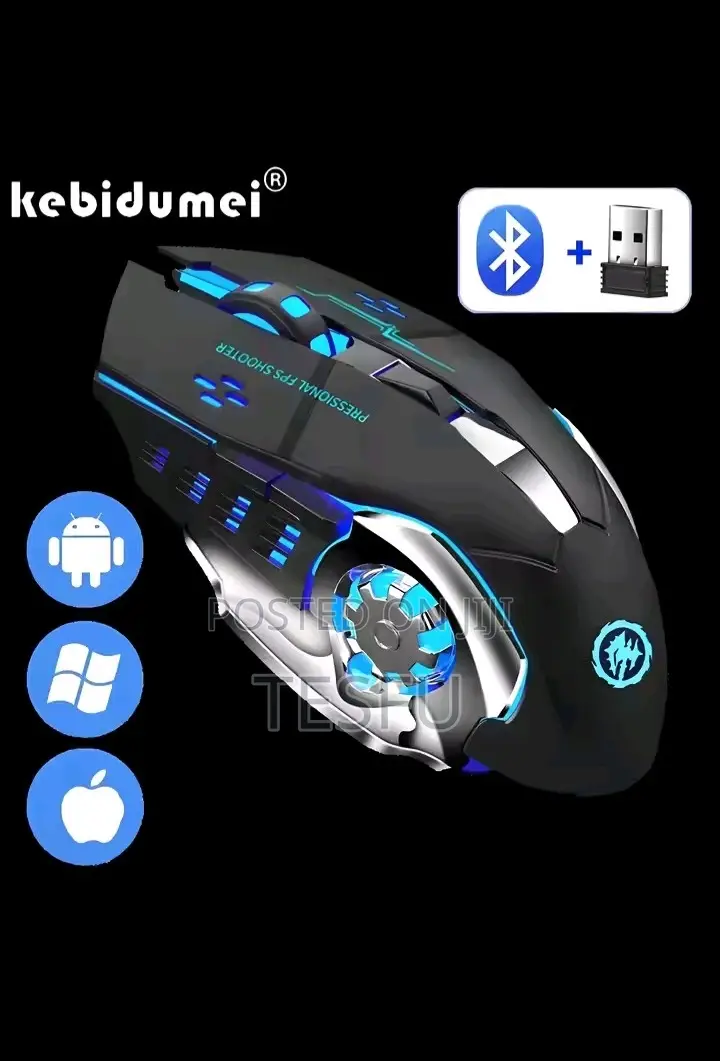 Mouse Bluetooth and 2.4 G Multi Color