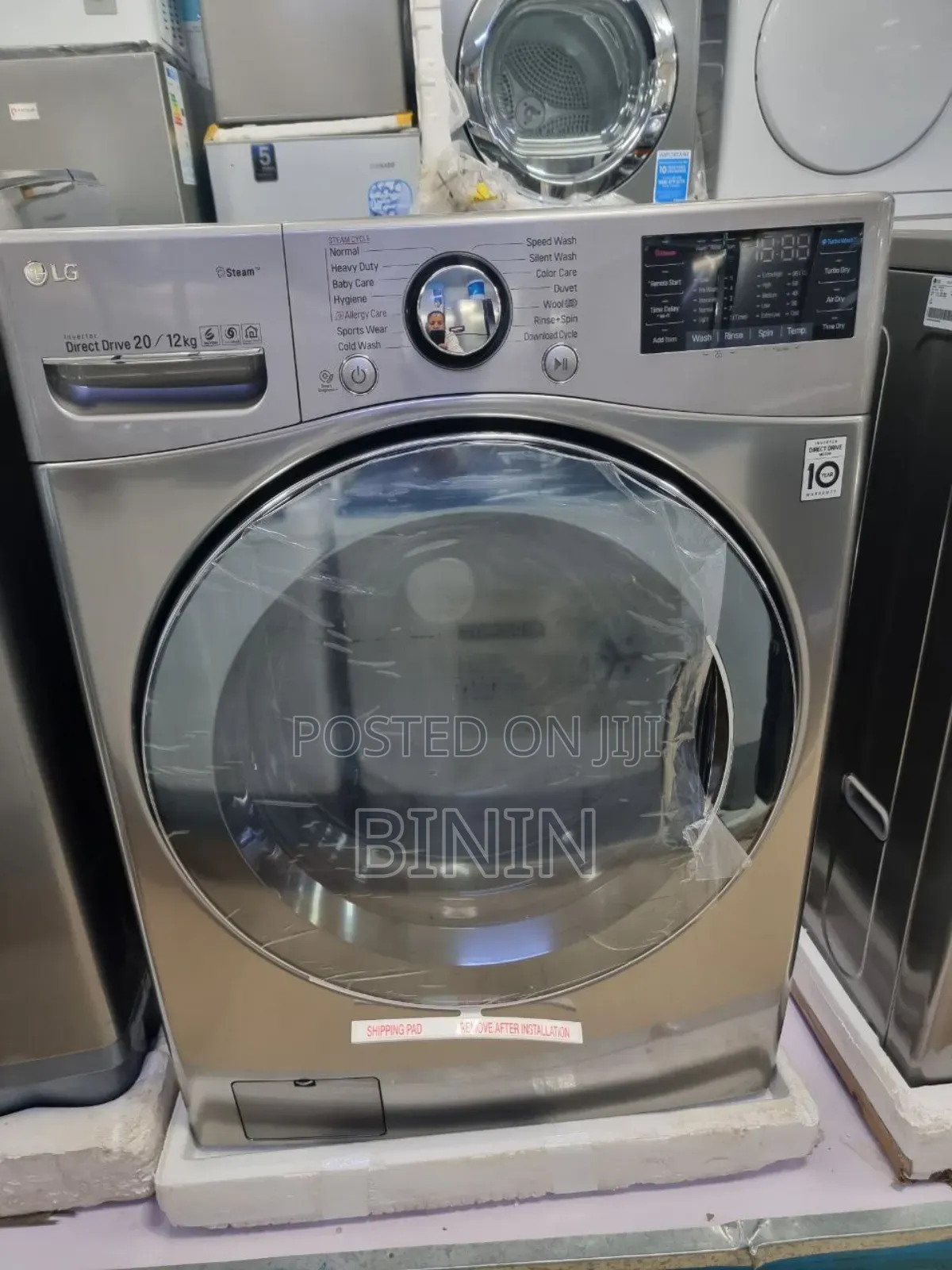 Lg Washer+Dryers 20/12kg Full-Time Washing for in Deliver
