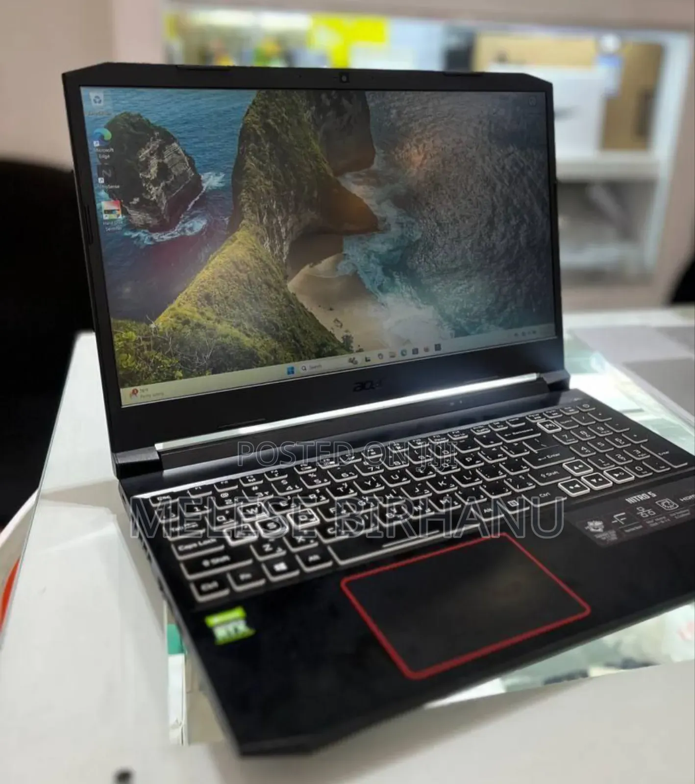 New Laptop Acer Nitro 5 16GB Intel Core I7 SSD 1T