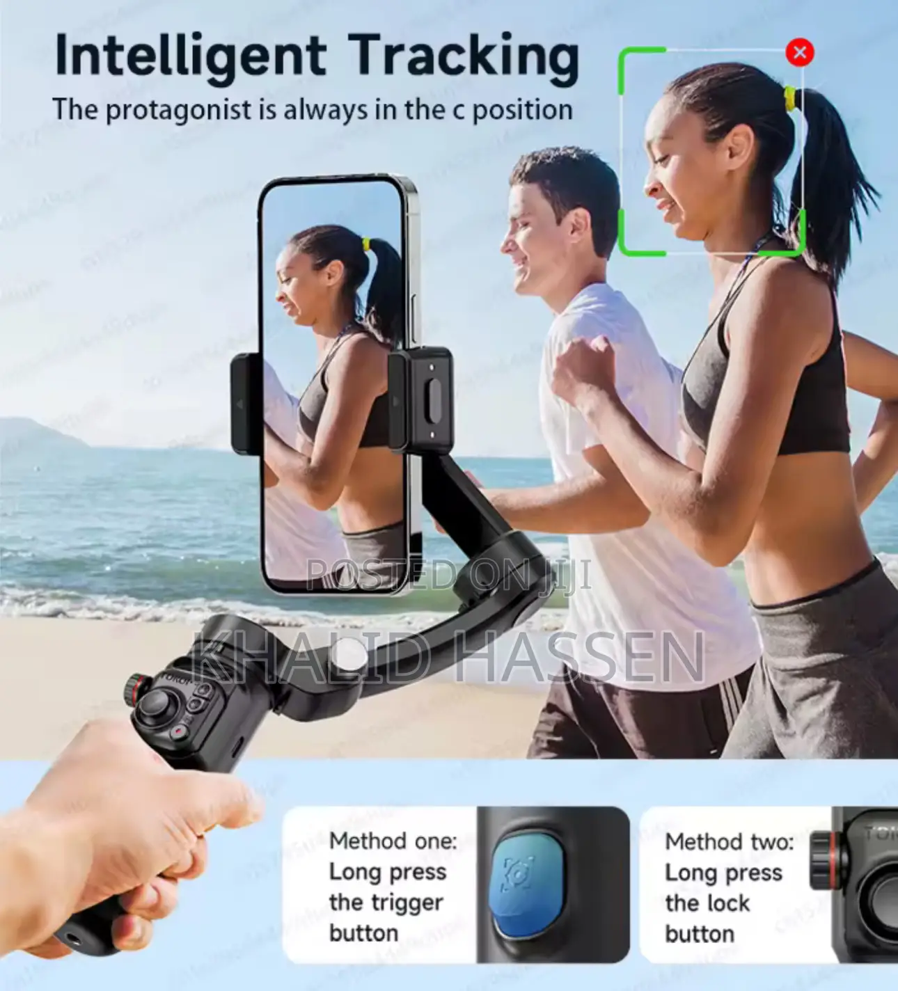 3-Axis Handheld Gimbal Intelligent Tracking