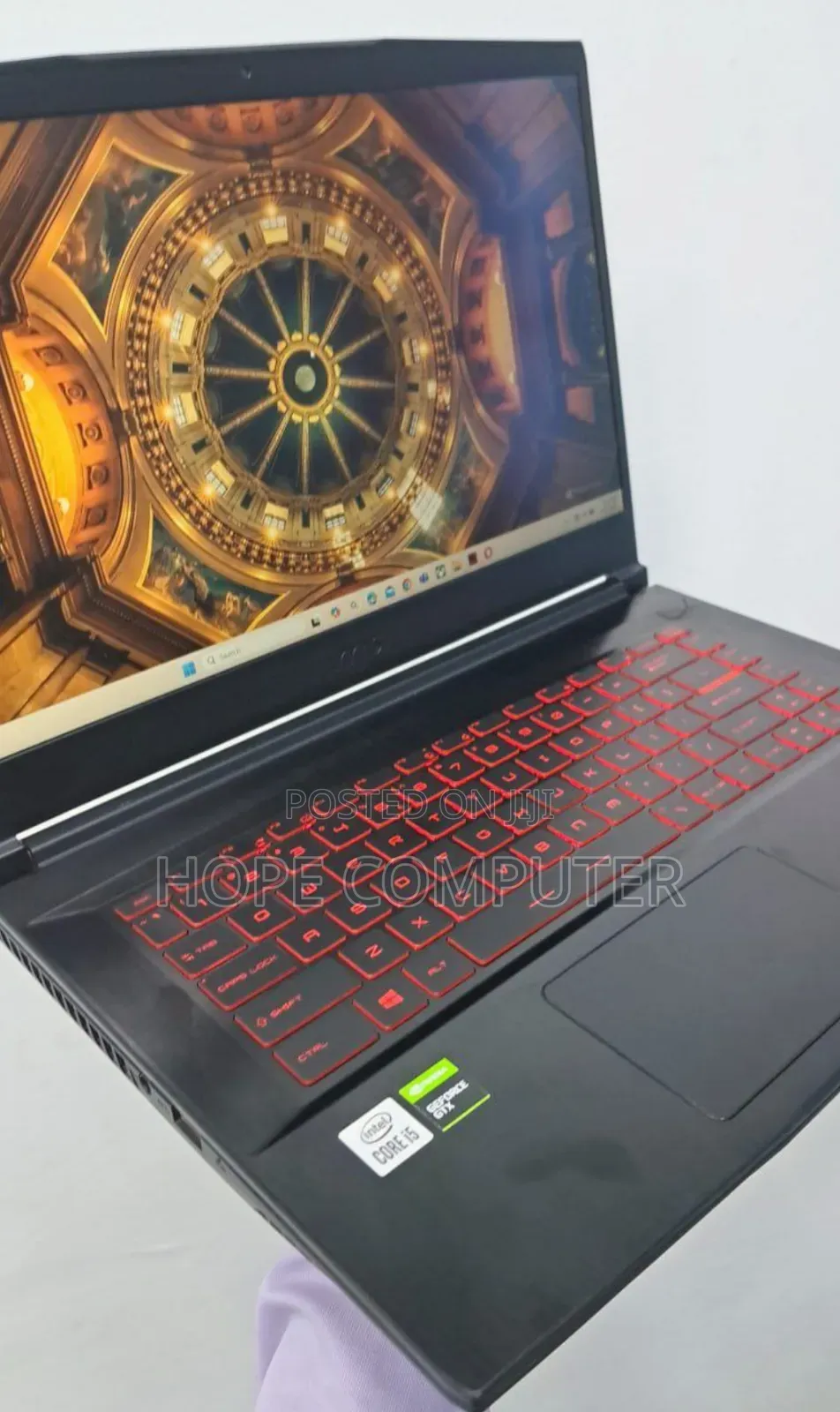 New Laptop MSI GF63 16GB Intel Core I5 SSD 256GB