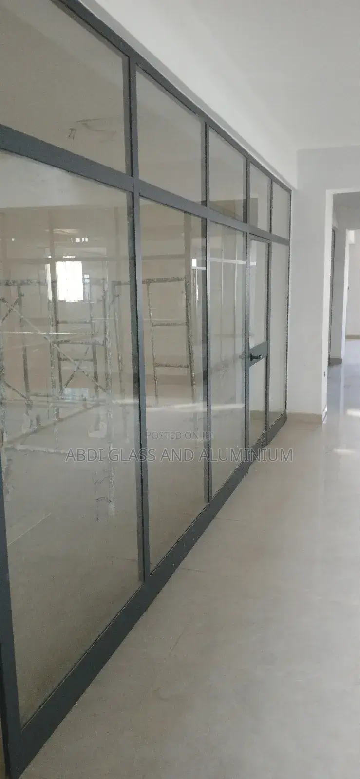 የመስታወት እና አሉምንዩም ስራ