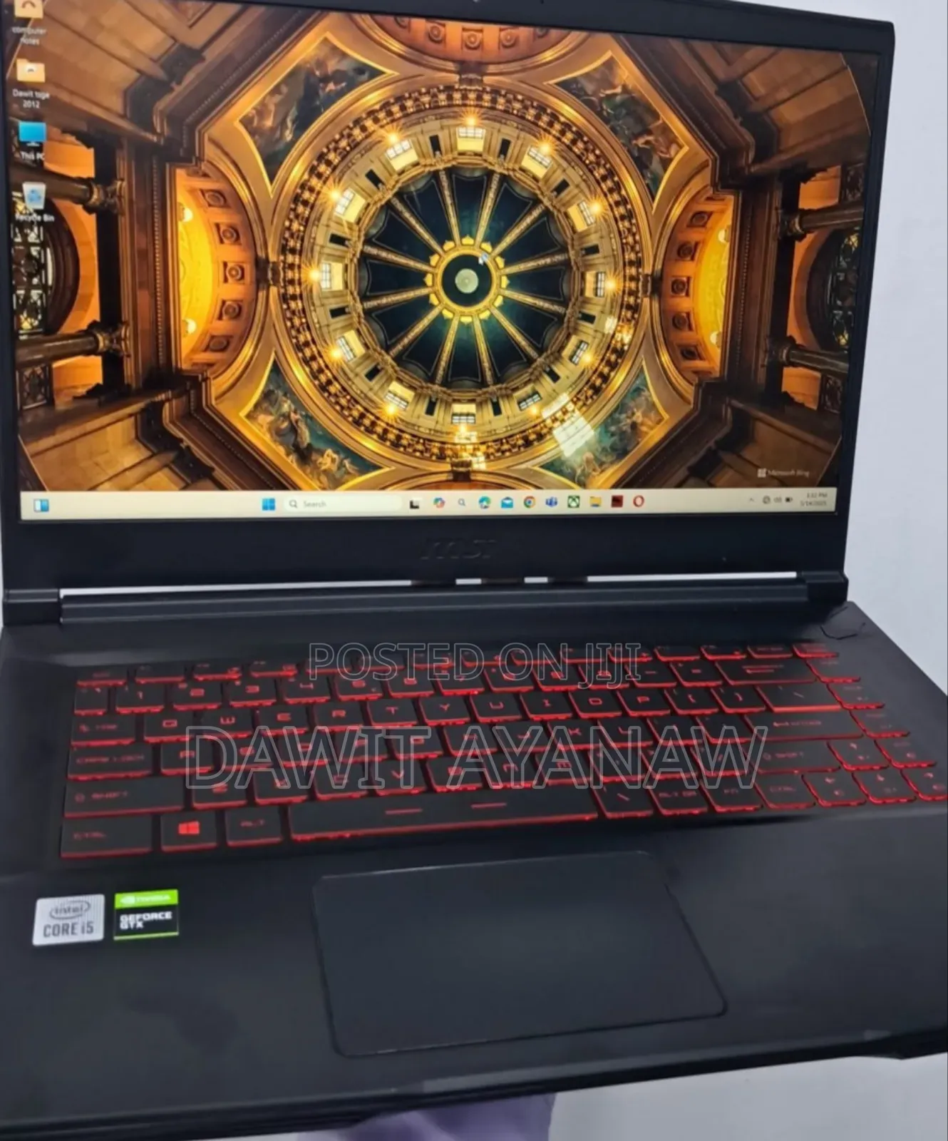 New Laptop MSI GF63 16GB Intel Core I5 SSD 512GB