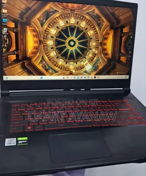 New Laptop MSI GF63 16GB Intel Core I5 SSD 512GB