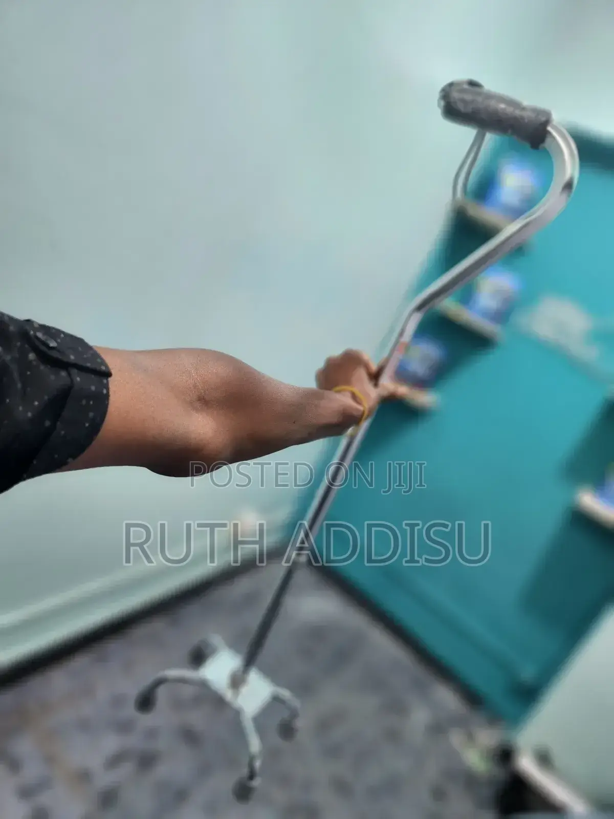 Four Leg Cane Quadra Leg臺8cane6埋almunium Stainless Cane