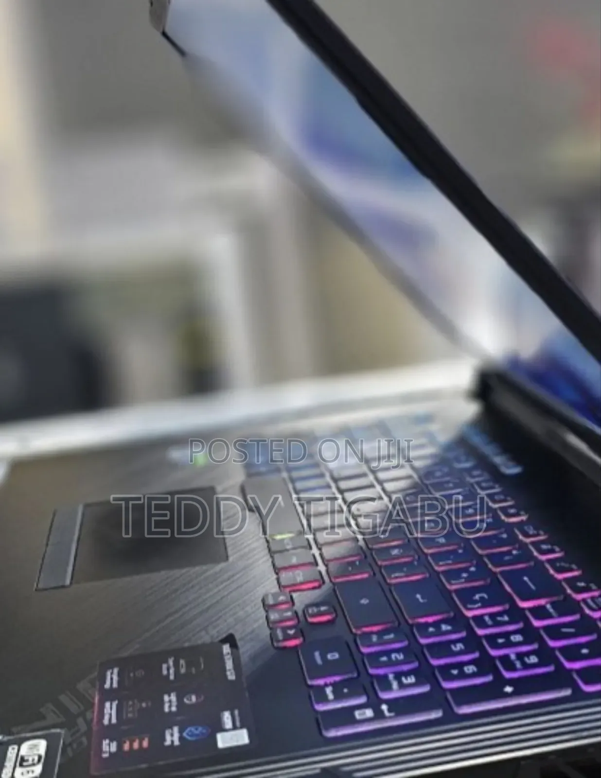 New Laptop Asus ROG Strix G17 32GB Intel Core I7 SSD 1T