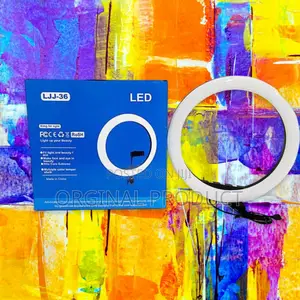 Photo - 14-Inch Ring Light With Diffuser for Soft Lighting