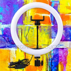Photo - 14-Inch Ring Light With Multiple Lighting Modes