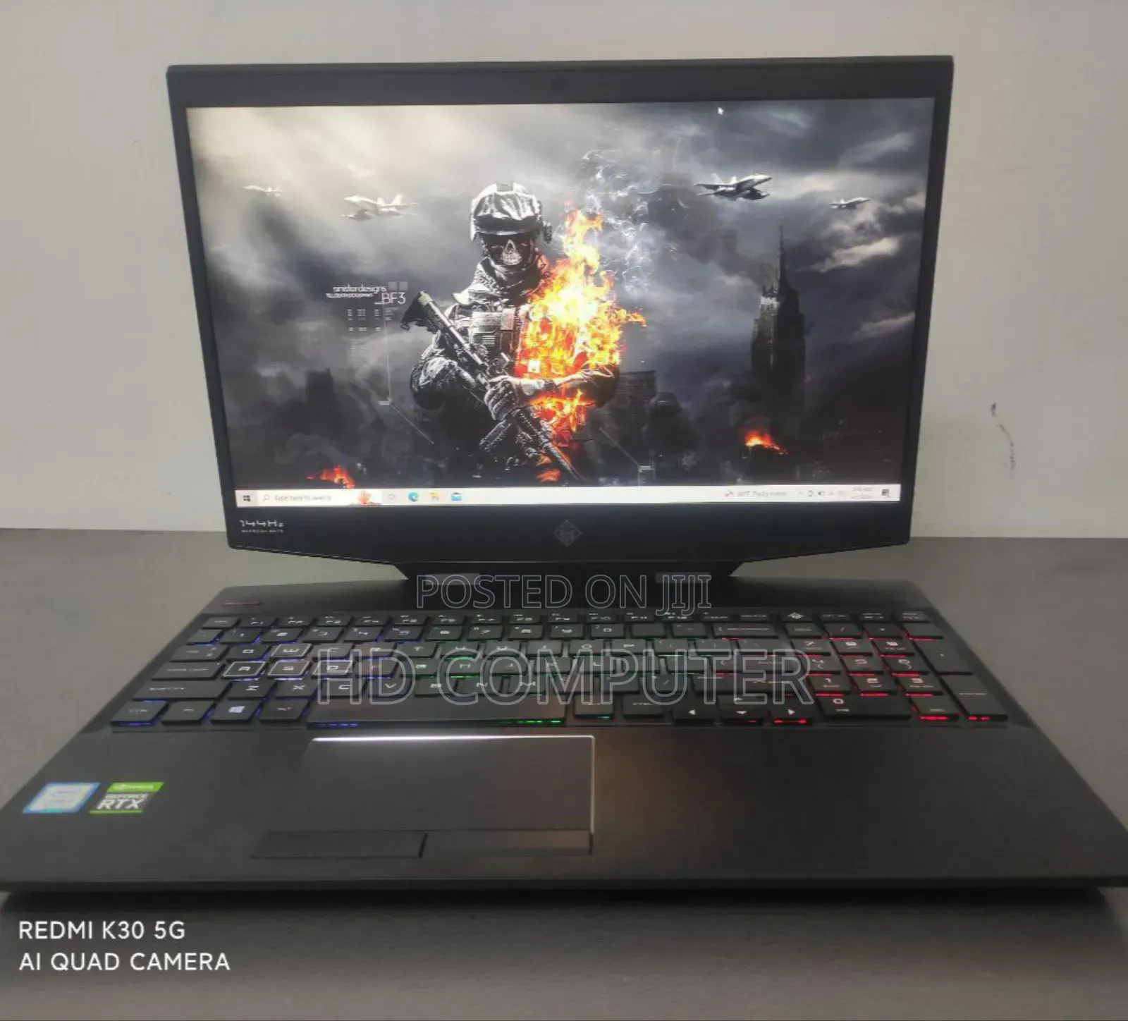 New Laptop HP Omen 17 16GB Intel Core I7 SSD 512GB