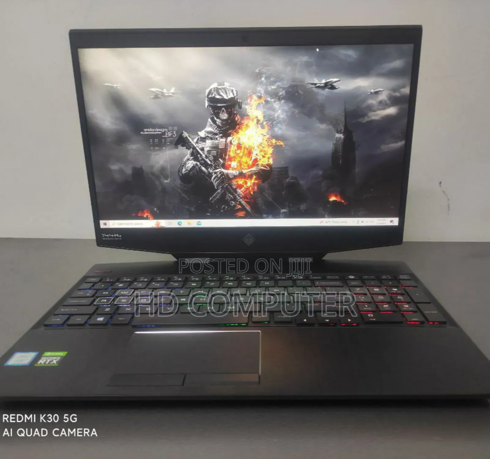 New Laptop HP Omen 17 16GB Intel Core I7 SSD 512GB