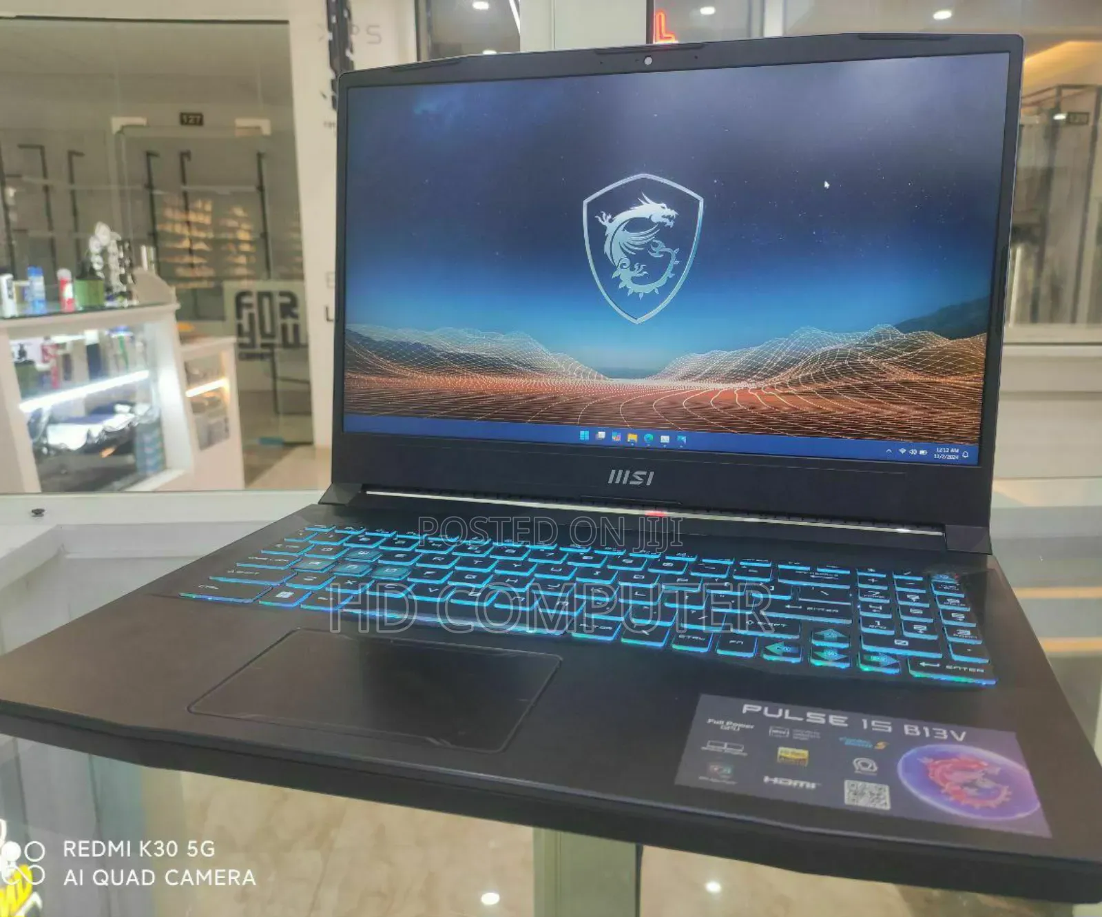 New Laptop MSI Pulse GL66 16GB Intel Core I9 SSD 1T