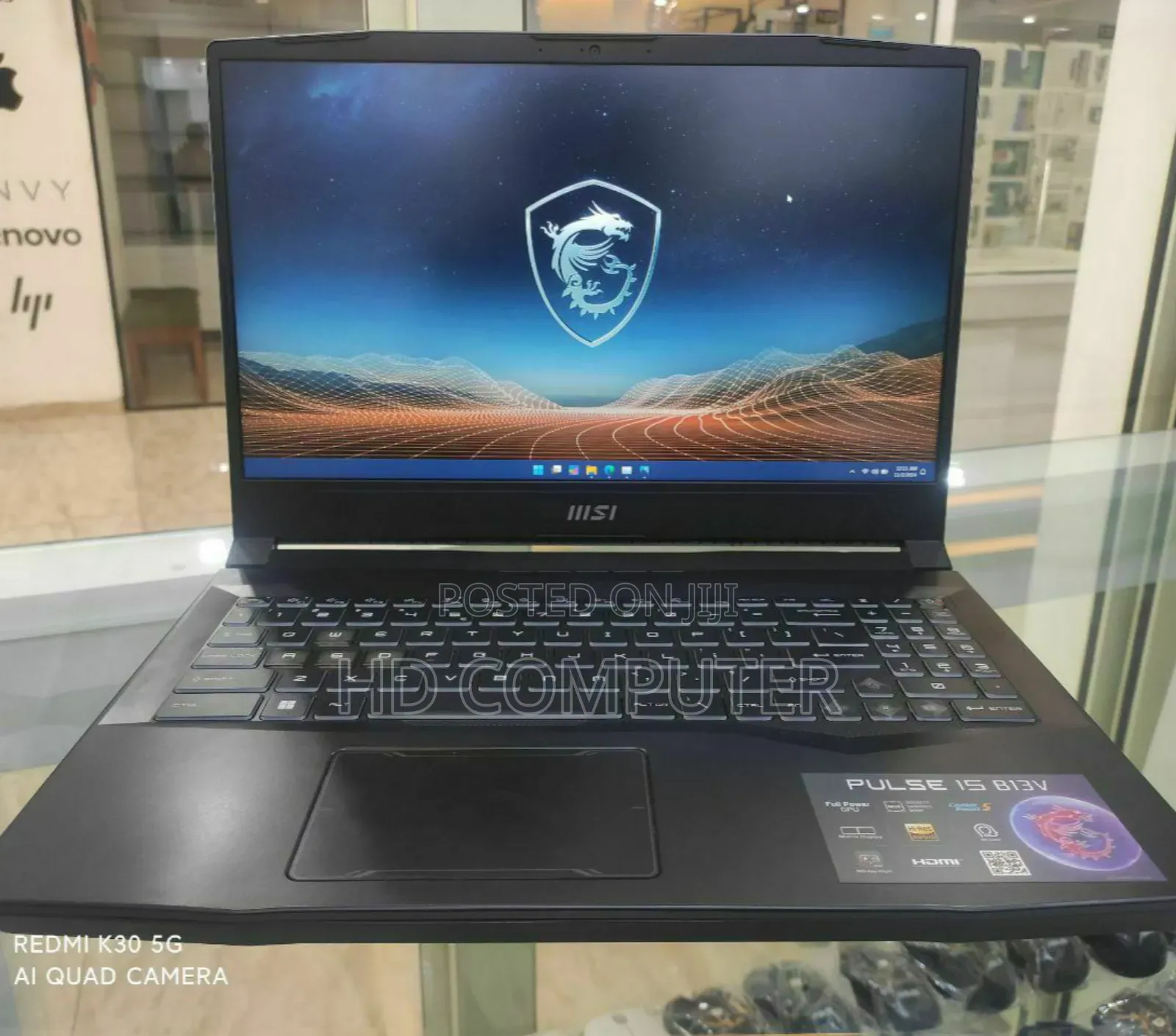 New Laptop MSI Pulse GL66 16GB Intel Core I9 SSD 1T