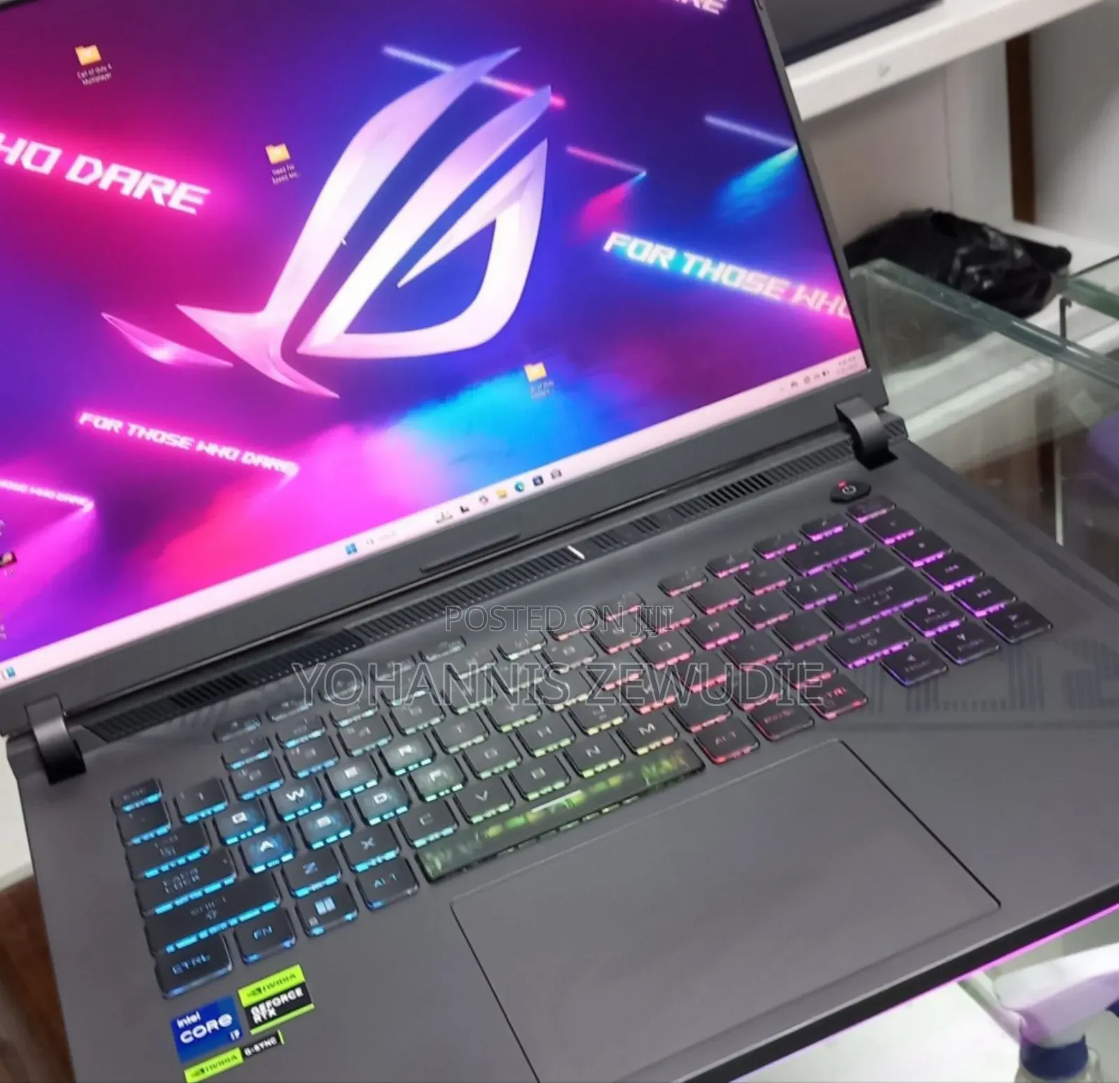 New Laptop Asus ROG Strix G15 16GB Intel Core I7 SSD 1T