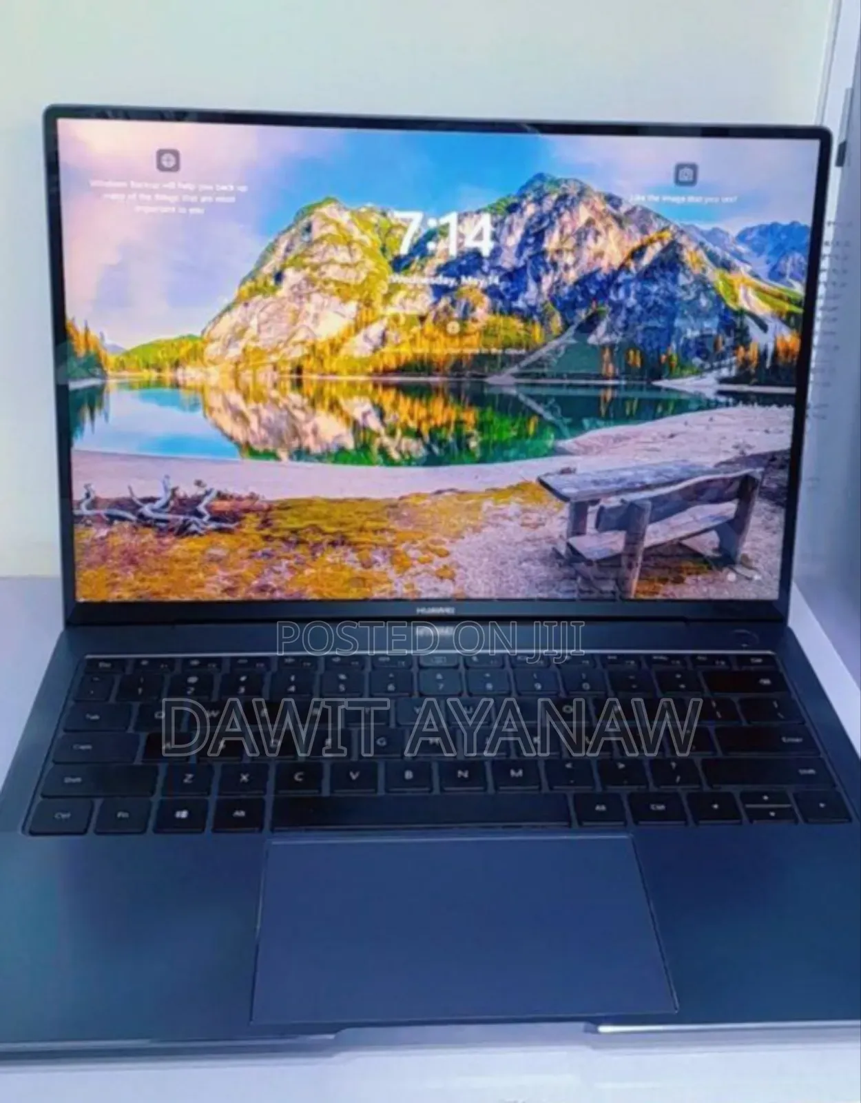 New Laptop Huawei MateBook 13 WRT-W19E 8GB Intel Core I5 SSD 256GB
