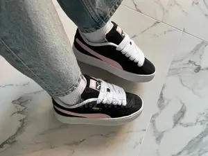 Original Puma Suede Xl ‘Black/Pink’ Women’S Shoes