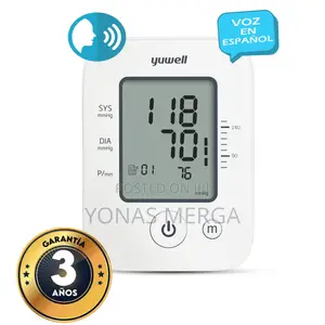 Photo - Measuring Blood Pressure Monitor Heart Rate in Upper Arm