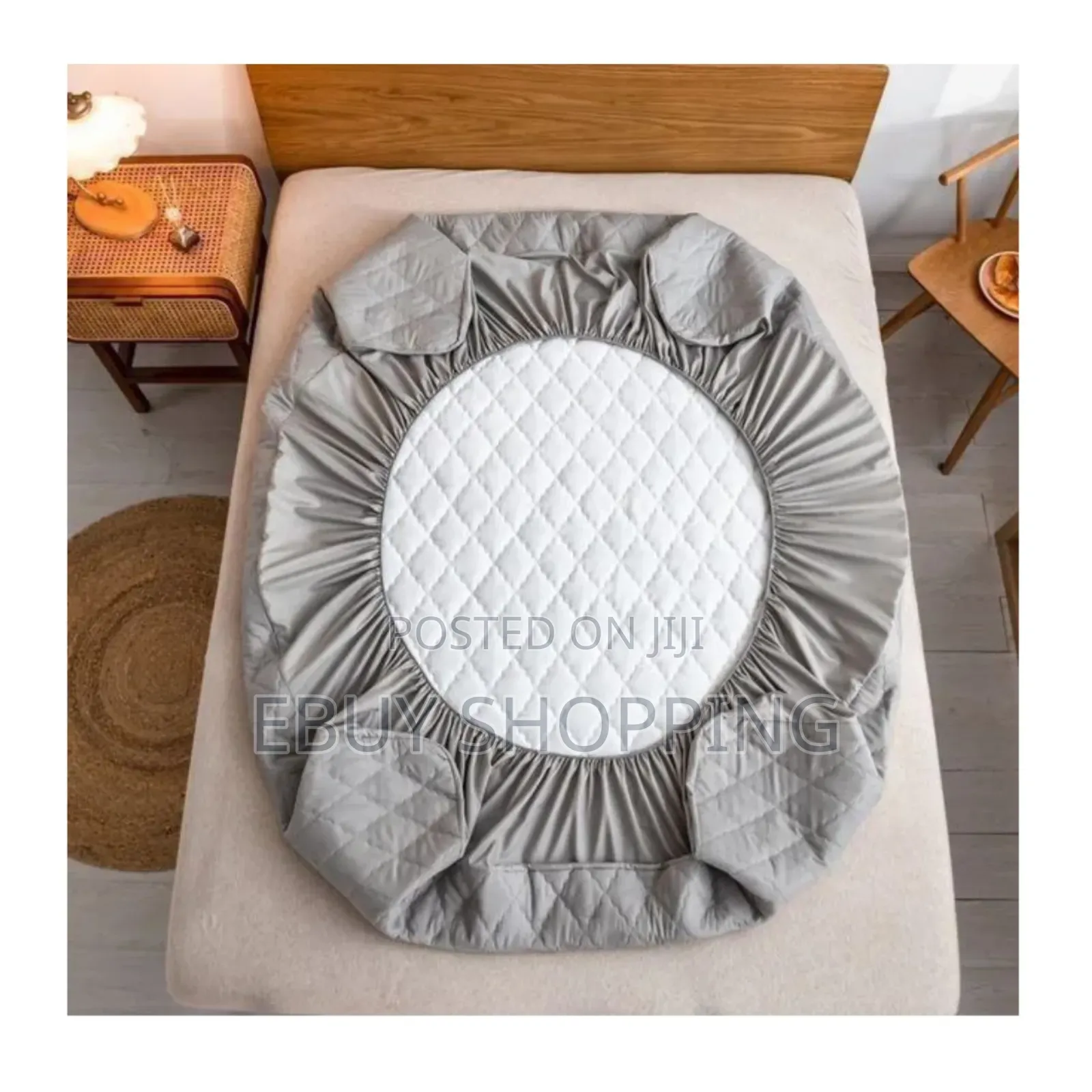 **Allergy-Proof Mattress Cover – Blocks Dust Mites!**