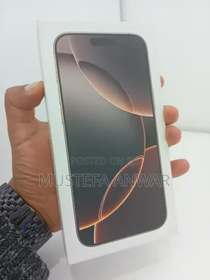 New Apple iPhone 16 Pro Max 256 GB White