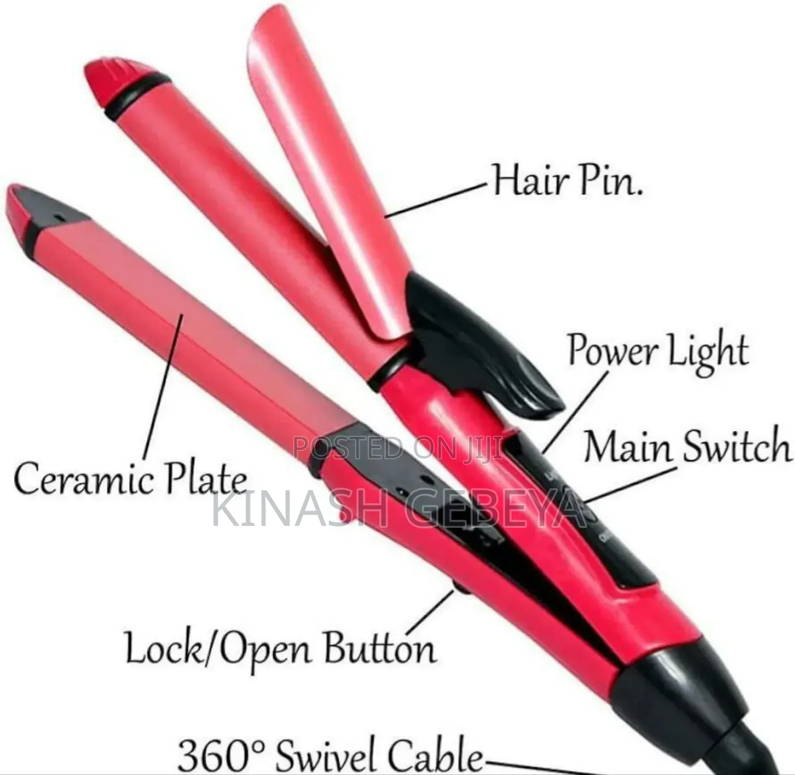 Sokany 2in1 High Quality Hair Beauty Set