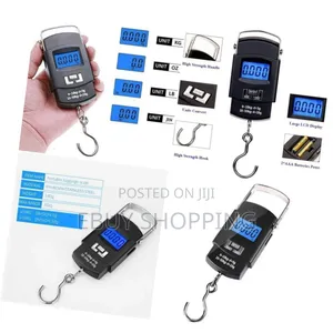 Photo - Mini Scale, Mega Use: 50kg Capacity for Luggage, Packages,