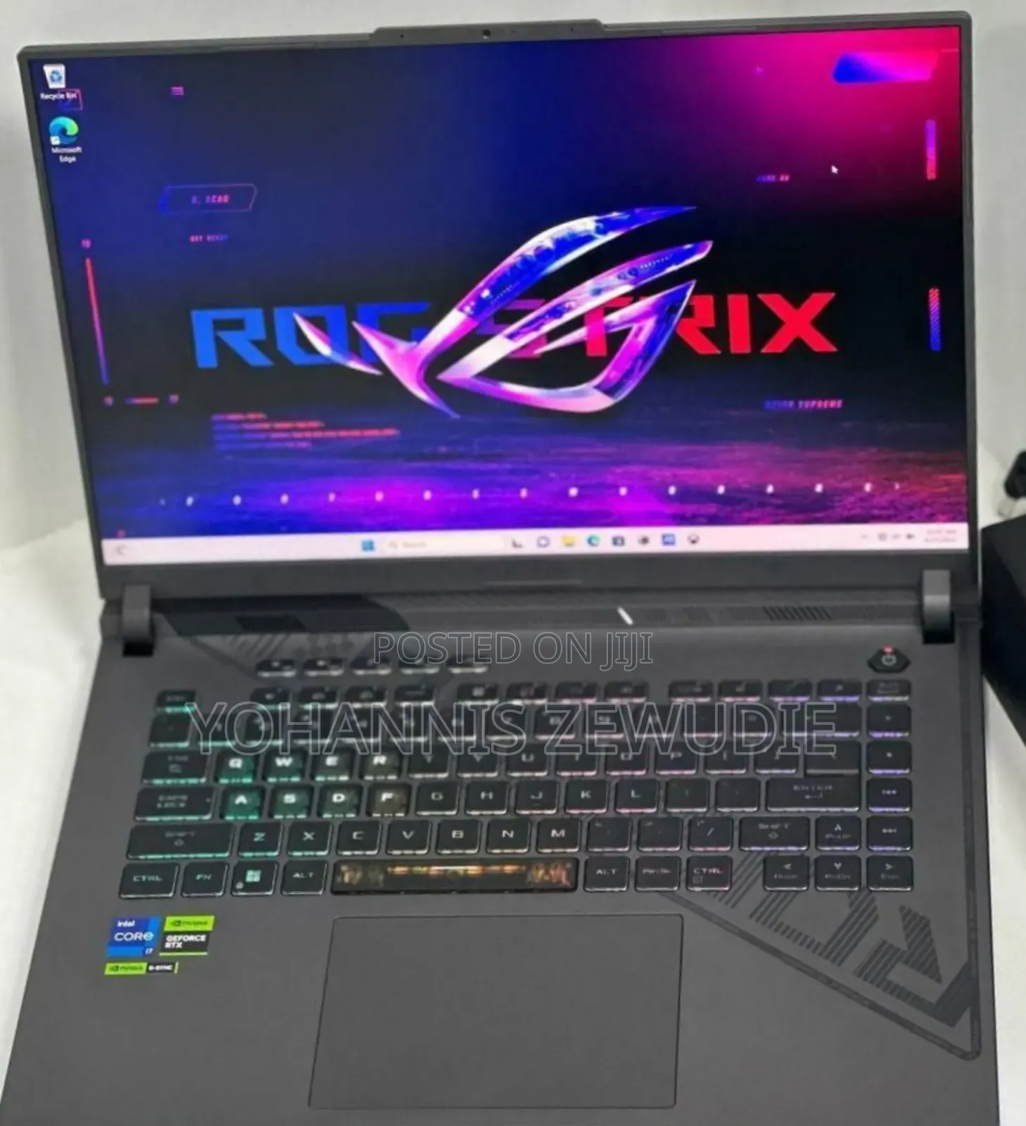 New Laptop Asus ROG Strix G16 G614 16GB Intel Core I7 SSD 512GB