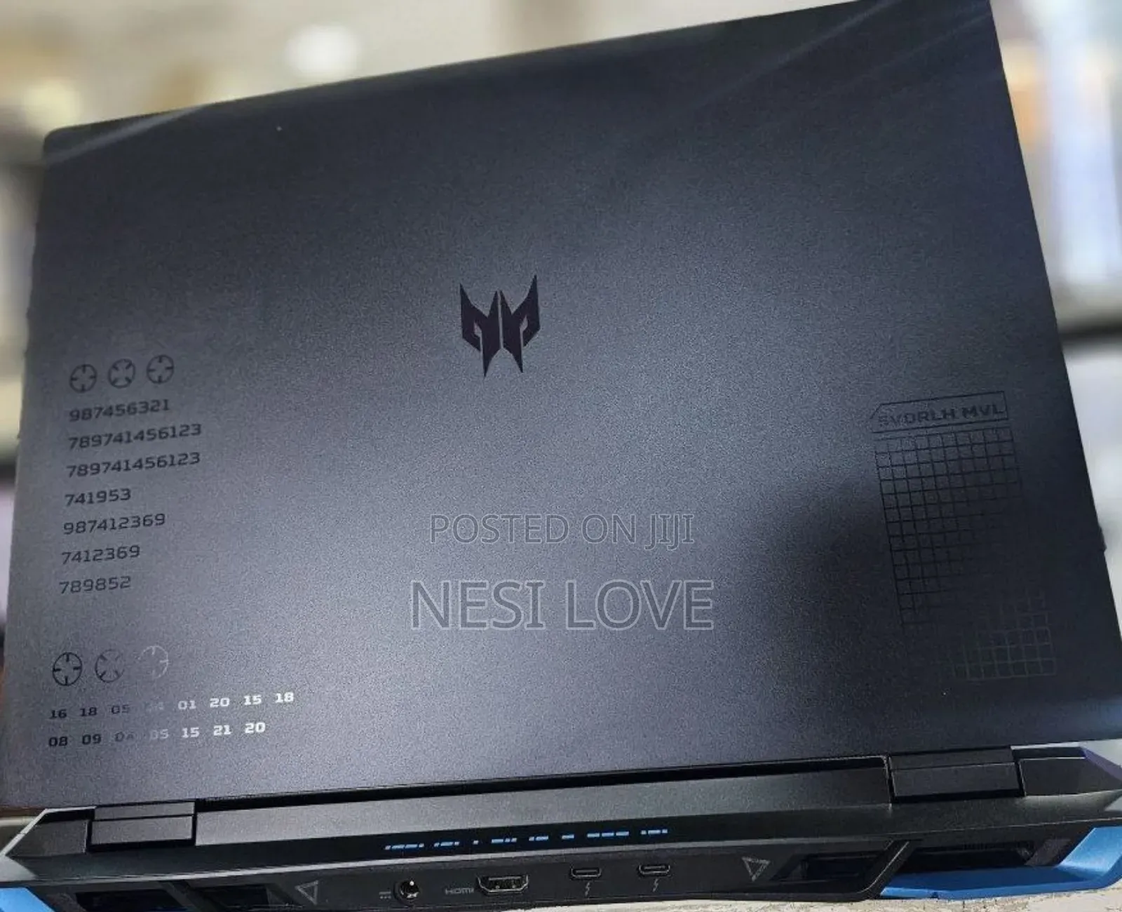 New Laptop Acer Predator Helios 300 16GB Intel Core I9 SSD 1T