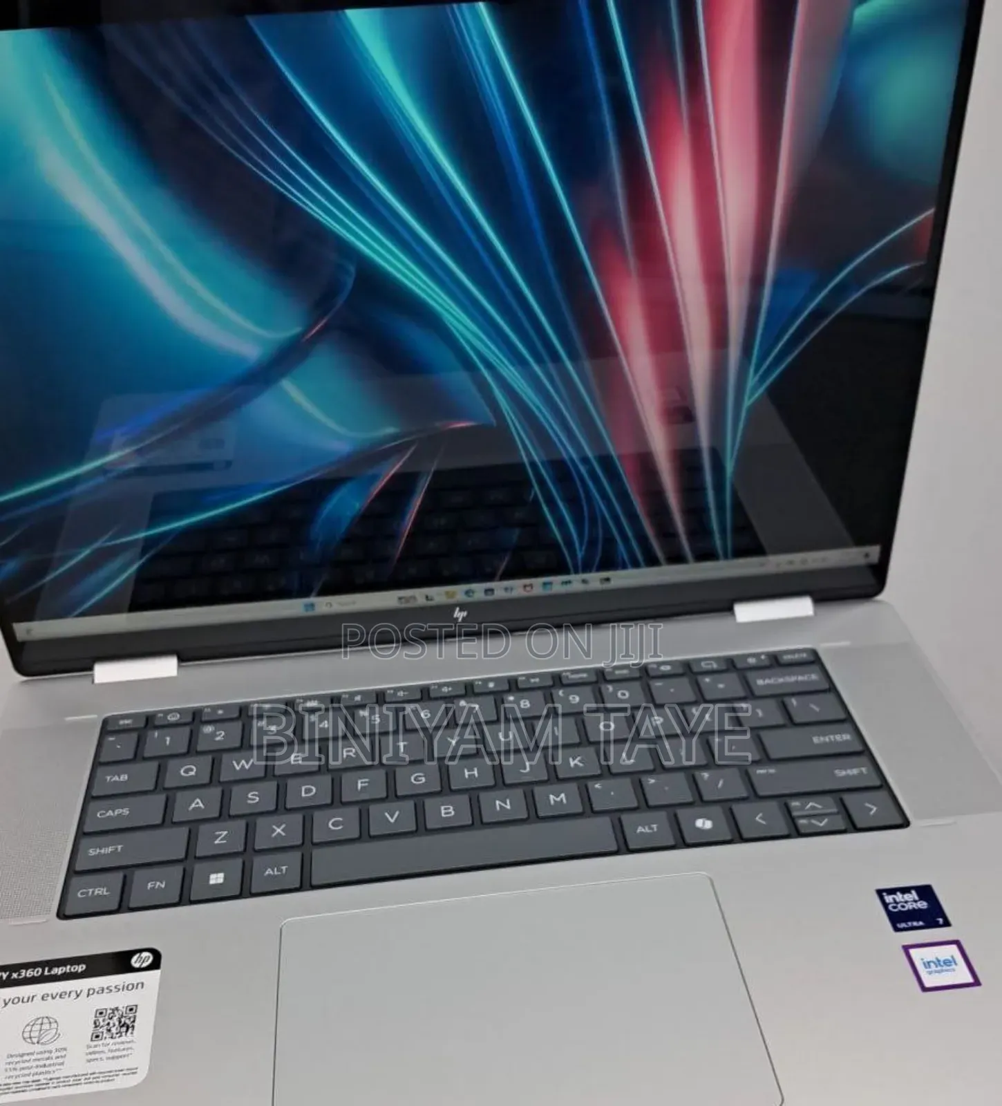 New Laptop HP Envy X360 16GB Intel Core I7 SSD 1T