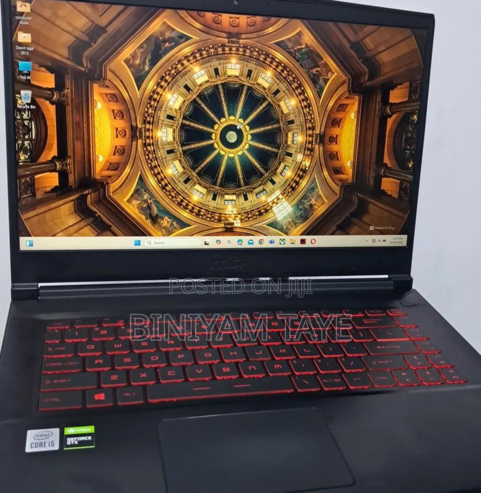 New Laptop MSI GF63 16GB Intel Core I5 HDD+SSD 1T