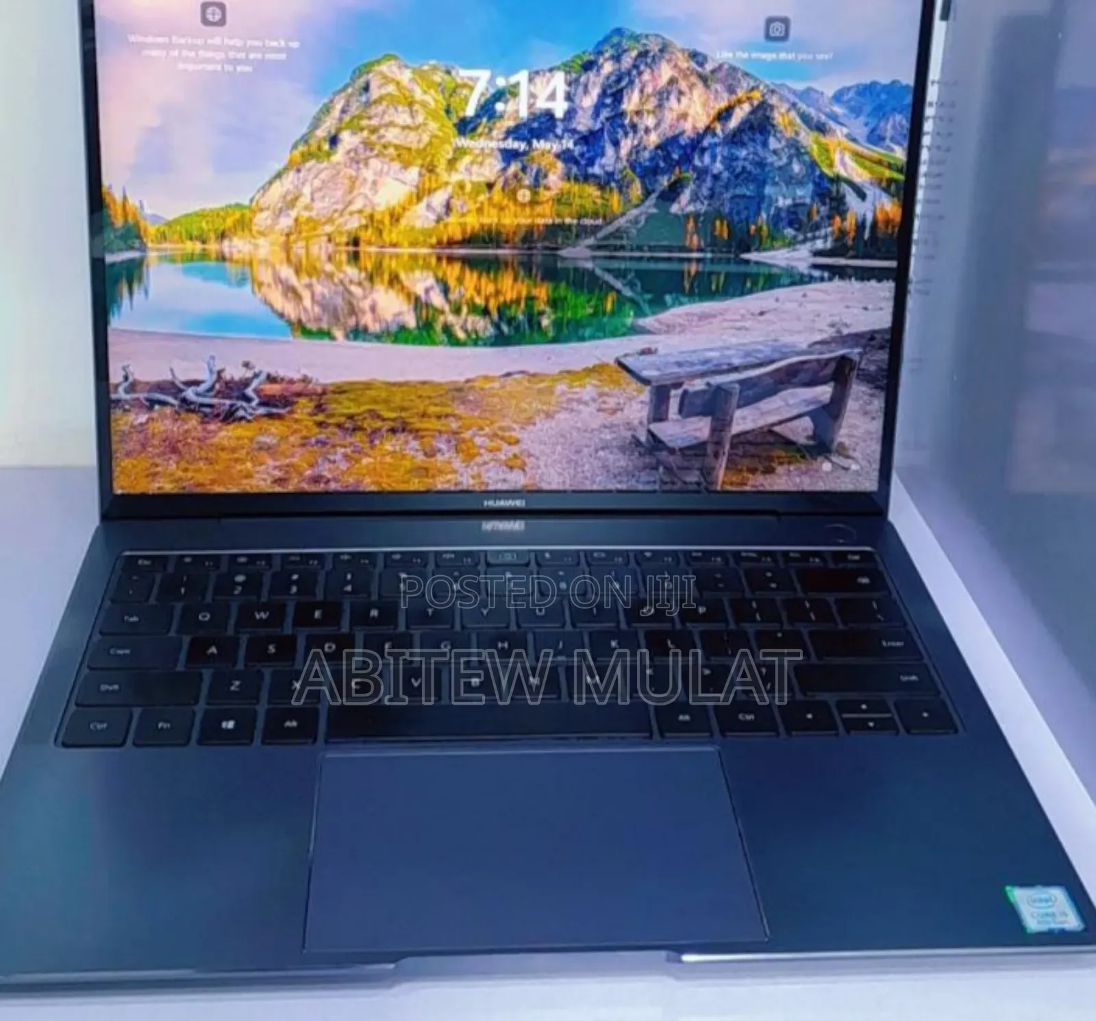 New Laptop Huawei MateBook HZ-W19 8GB Intel Core I5 SSD 256GB