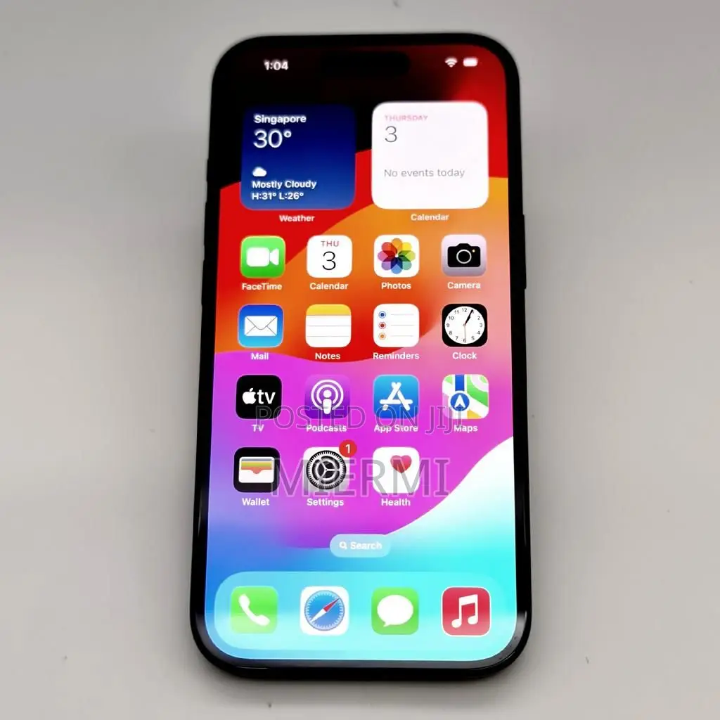 Apple iPhone 15 256 GB Black