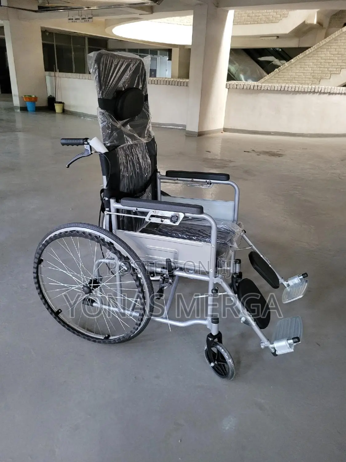 Wheelchair Bed Lock Caster፩鼐patient Toilet Wheelchair፺炮ዊልቼር